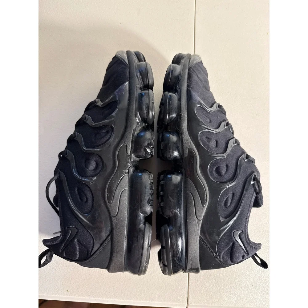 Nike Air VaporMax Plus Triple Black Mens Running Shoes 924453-004 Size 13 - Picture 5 of 10